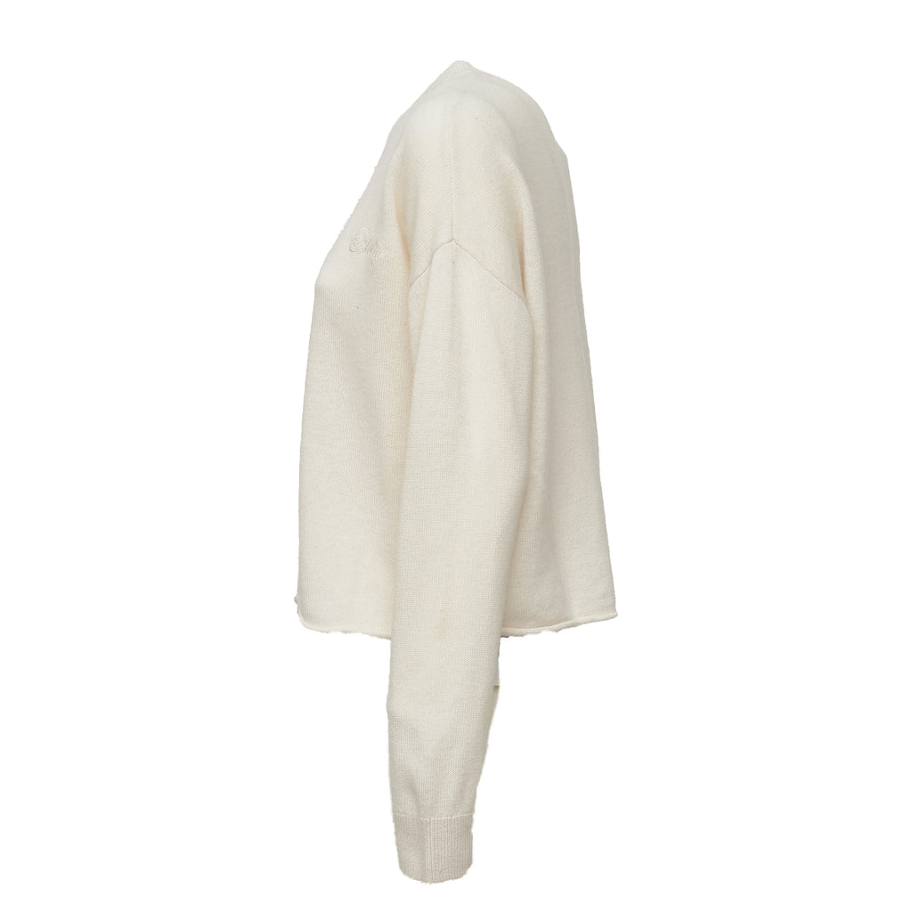 Maglia Girocollo In Lana