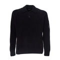 Chenille Cotton Polo Sweater