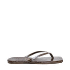 Infradito Square Toe Croc Lily