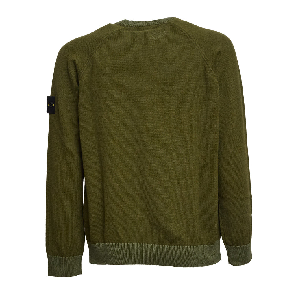 Maglia Girocollo Ribbed Cotton
