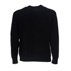 Extrafine Merino Wool Lens Crewneck Sweater