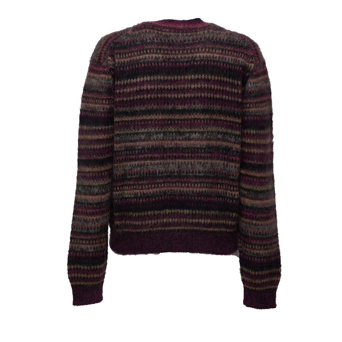 Morine Striped Brushed Pullover