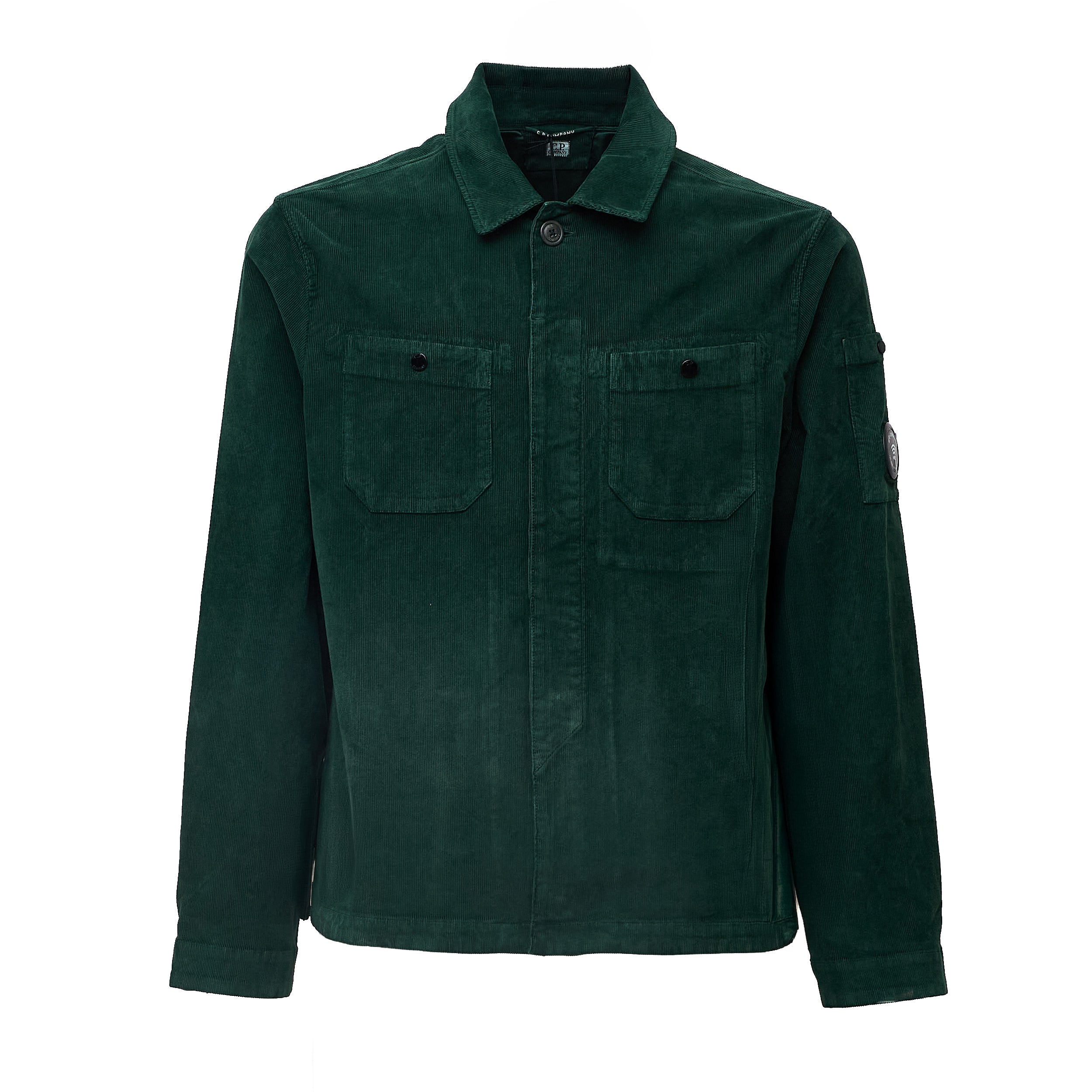 Corduroy Button Lens Overshirt