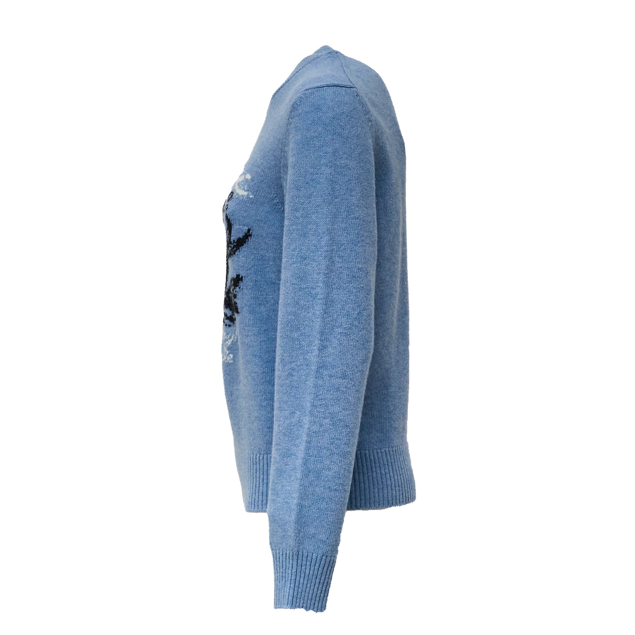 Graphic Wool Sweater Mermaid