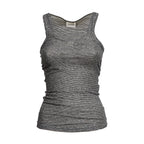 Thea Striped Linen Tee-Shirt