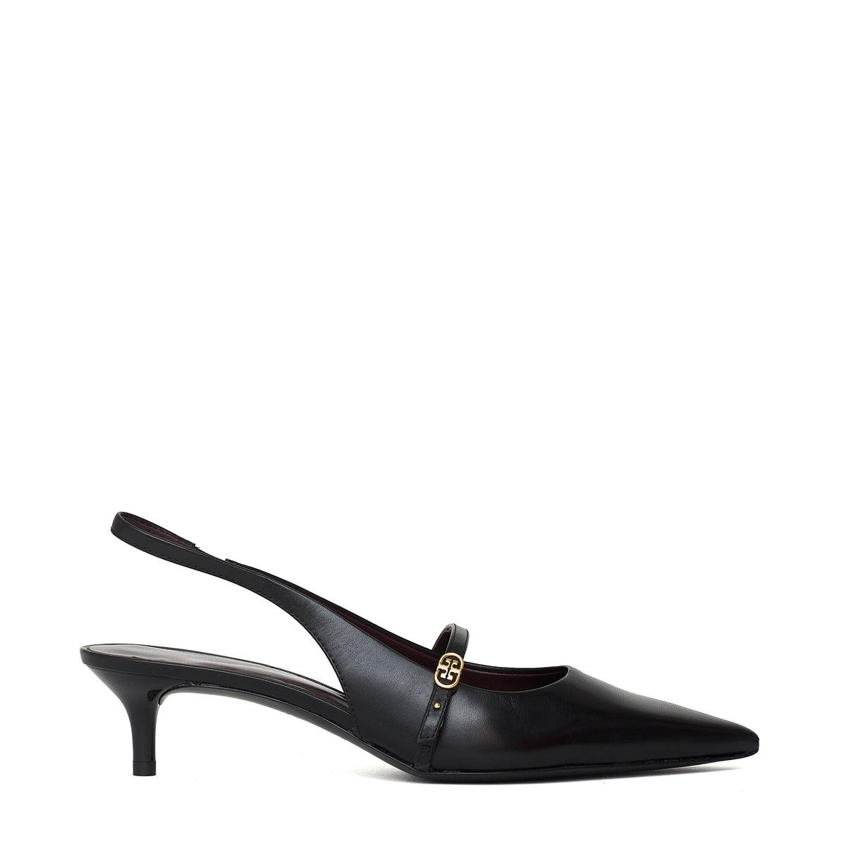 Double T Buckle Mary Jane Pump 45mm