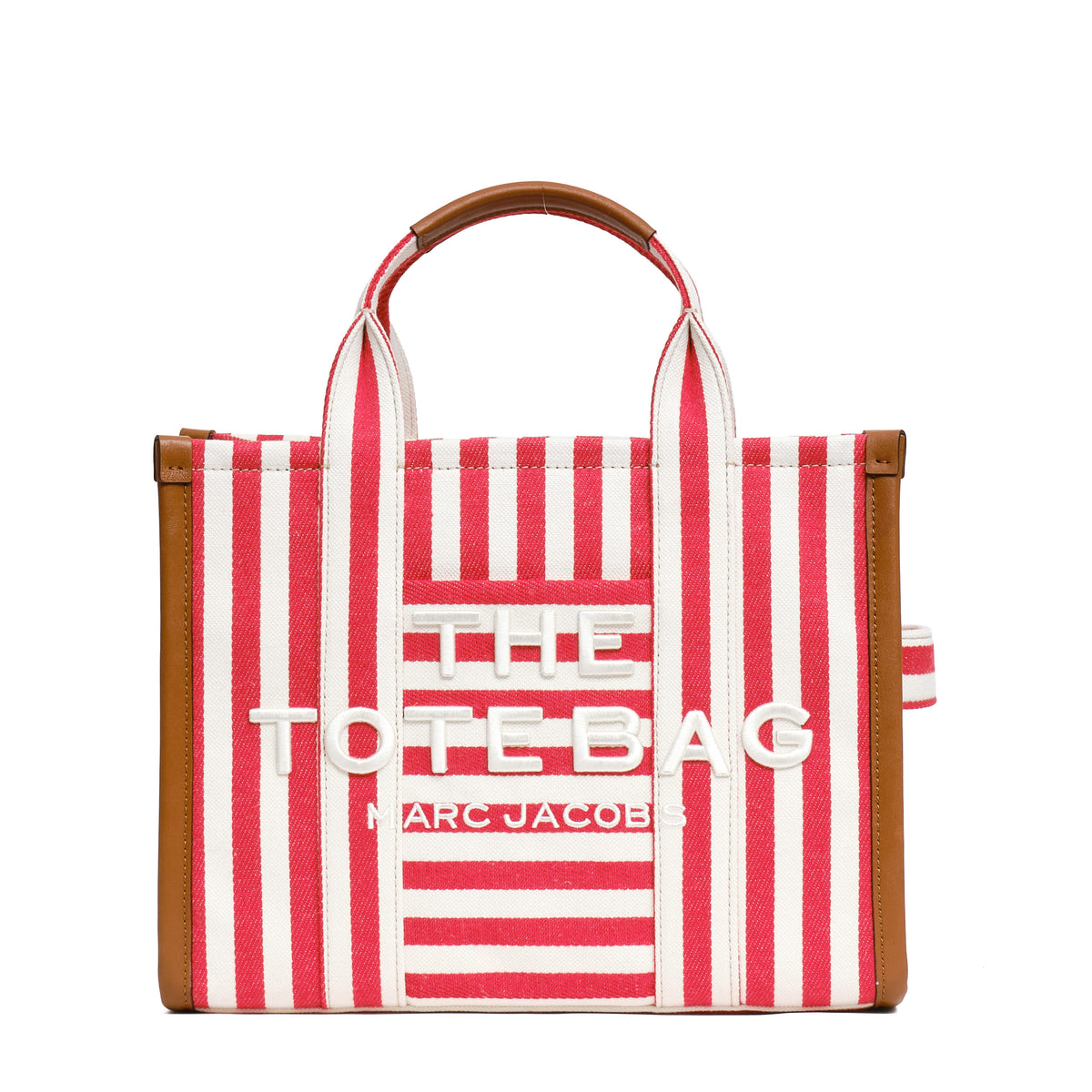 The Medium Tote Stripe Canvas