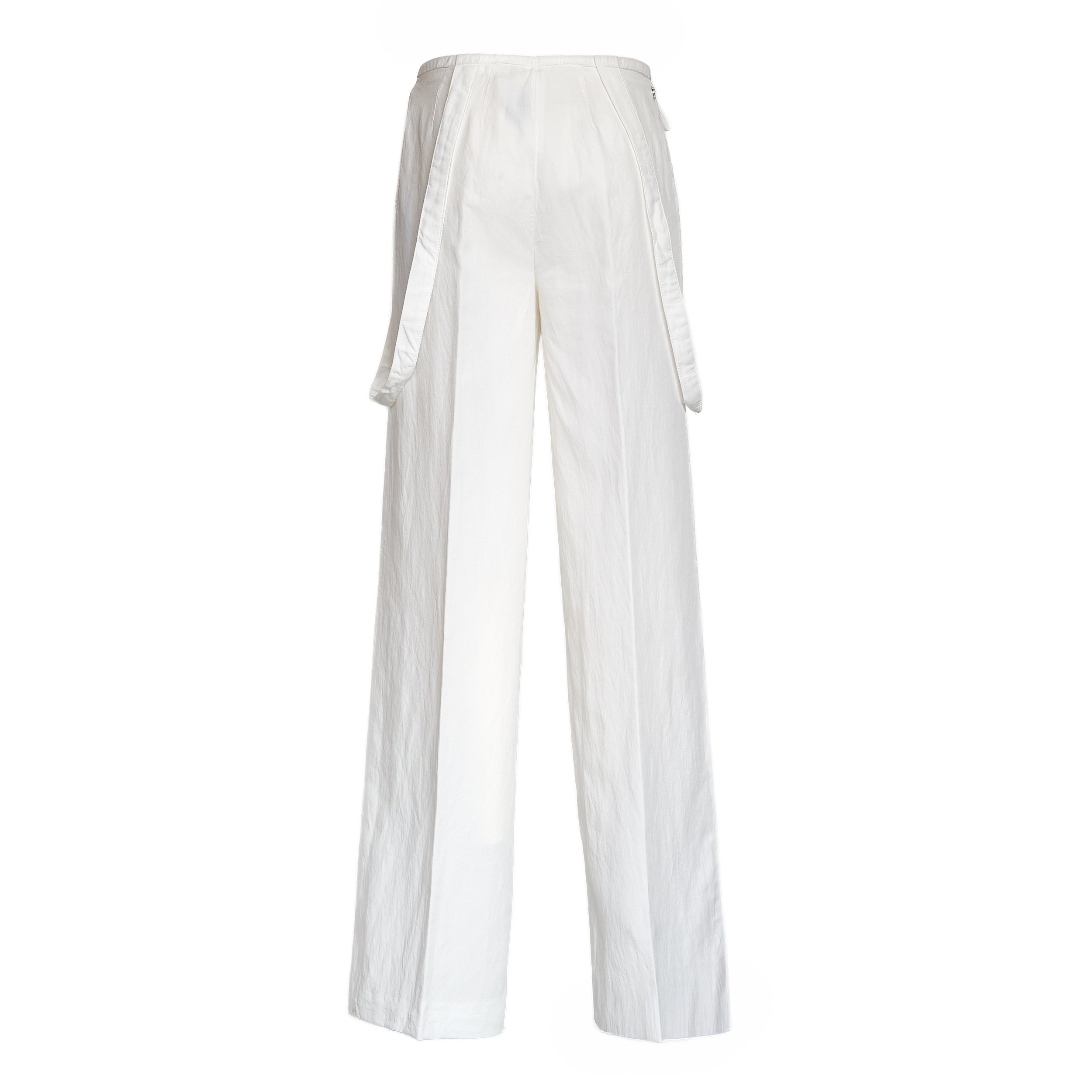 Pantaloni Tecla Wide Leg In Lino Lyocell