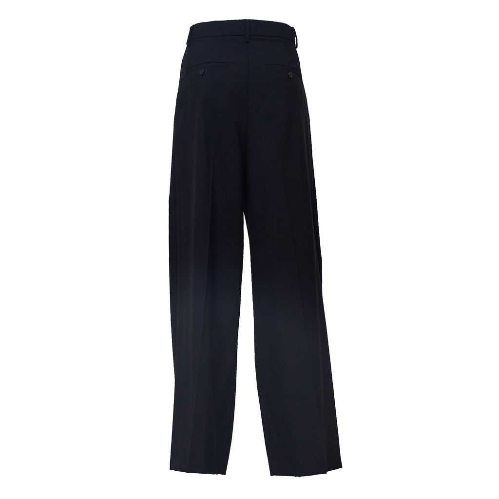 Pantaloni Lunghi Ovvio Tela Tropical Pura Lana