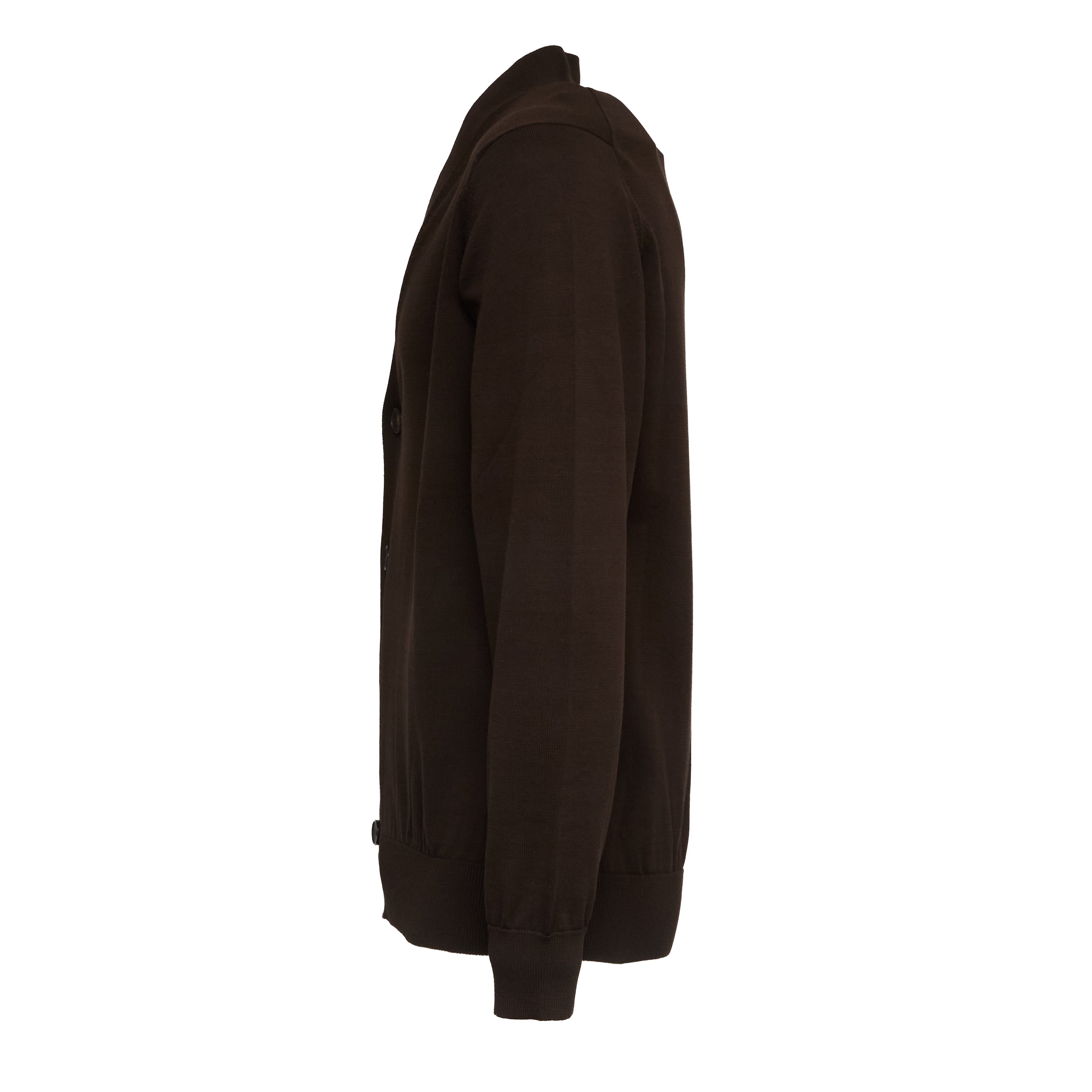 Cardigan In Crêpe Di Cotone