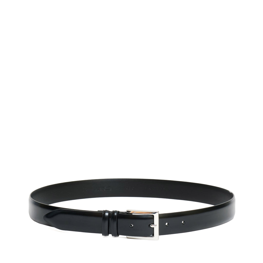 Cintura Classica Calf In Pelle 3 Cm