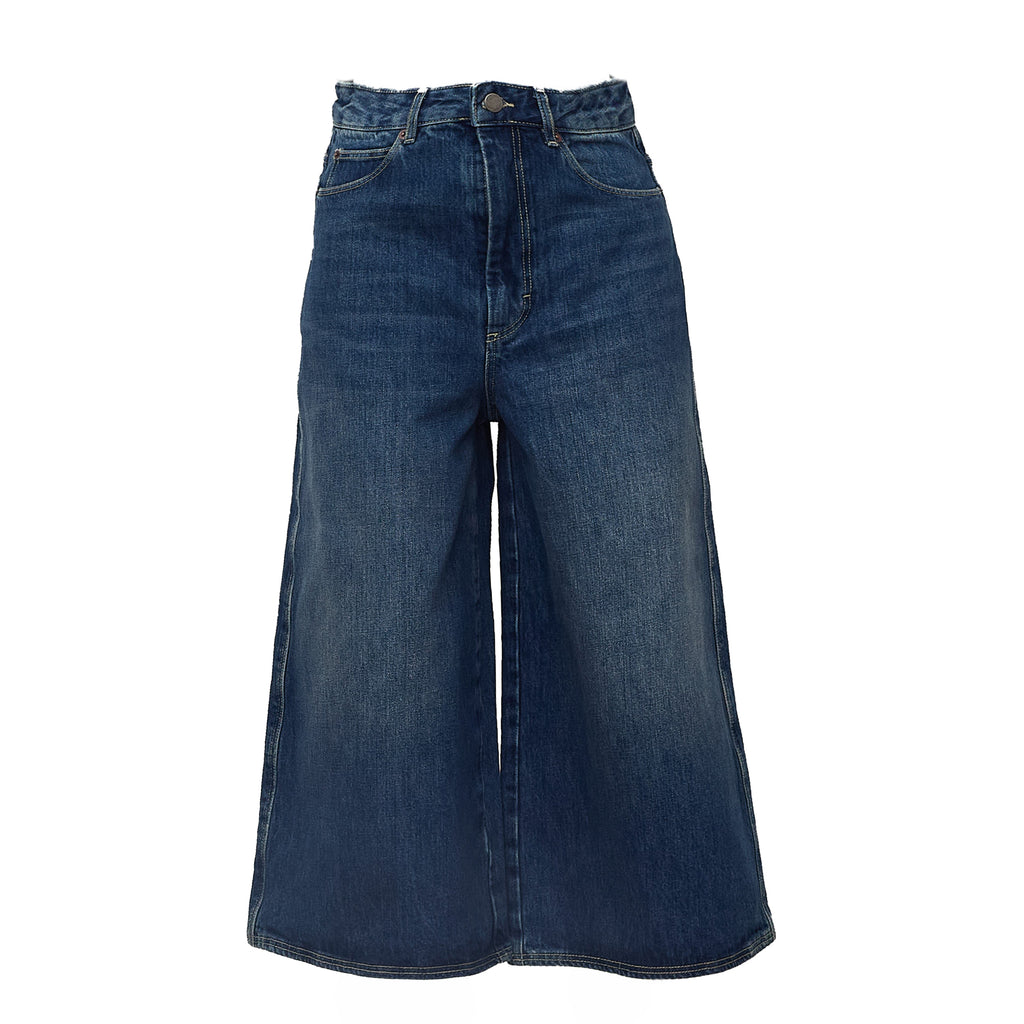 Gonna-Culotte In Denim