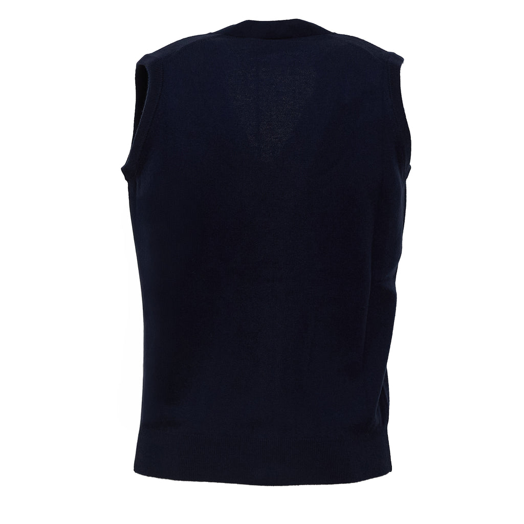 Gilet Bottoni In Lana, Cashmere