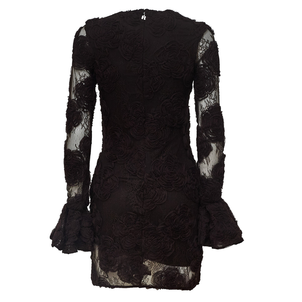 Rositana 3D Flower LS Mini Dress