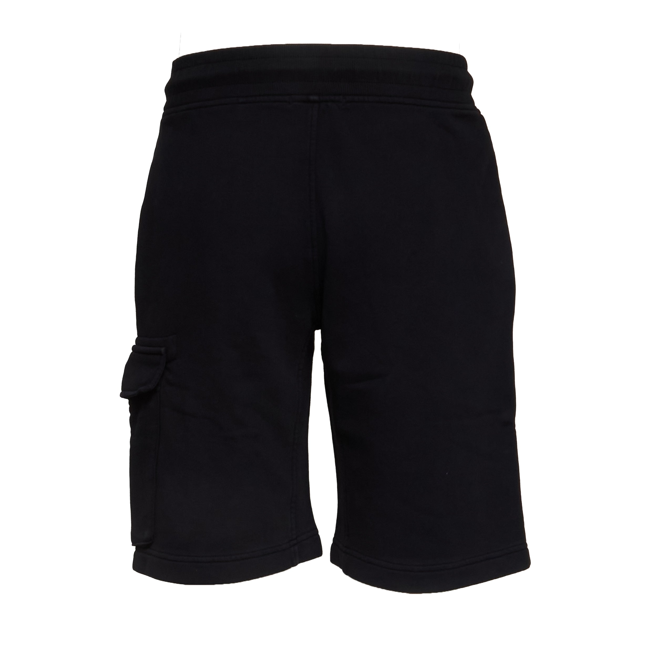 Cotton Diagonal Fleece Cargo Sweatshorts
