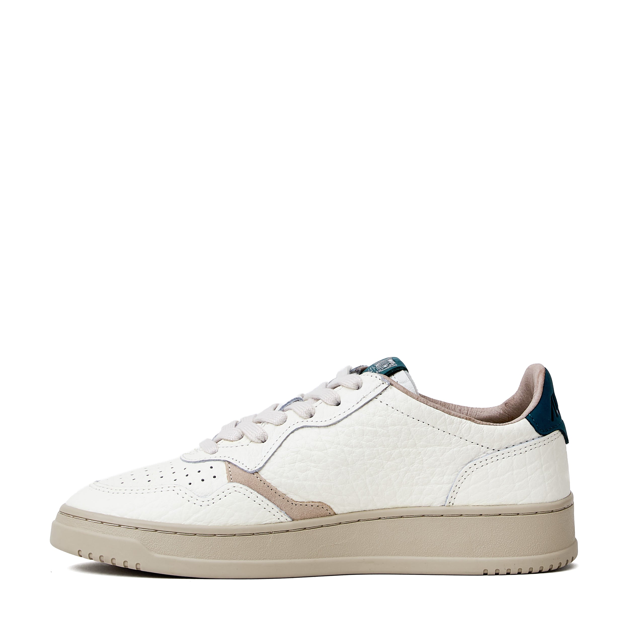 Sneakers Medalist Low In Pelle Nabuk Elephant Dark Sea, Feather Gray