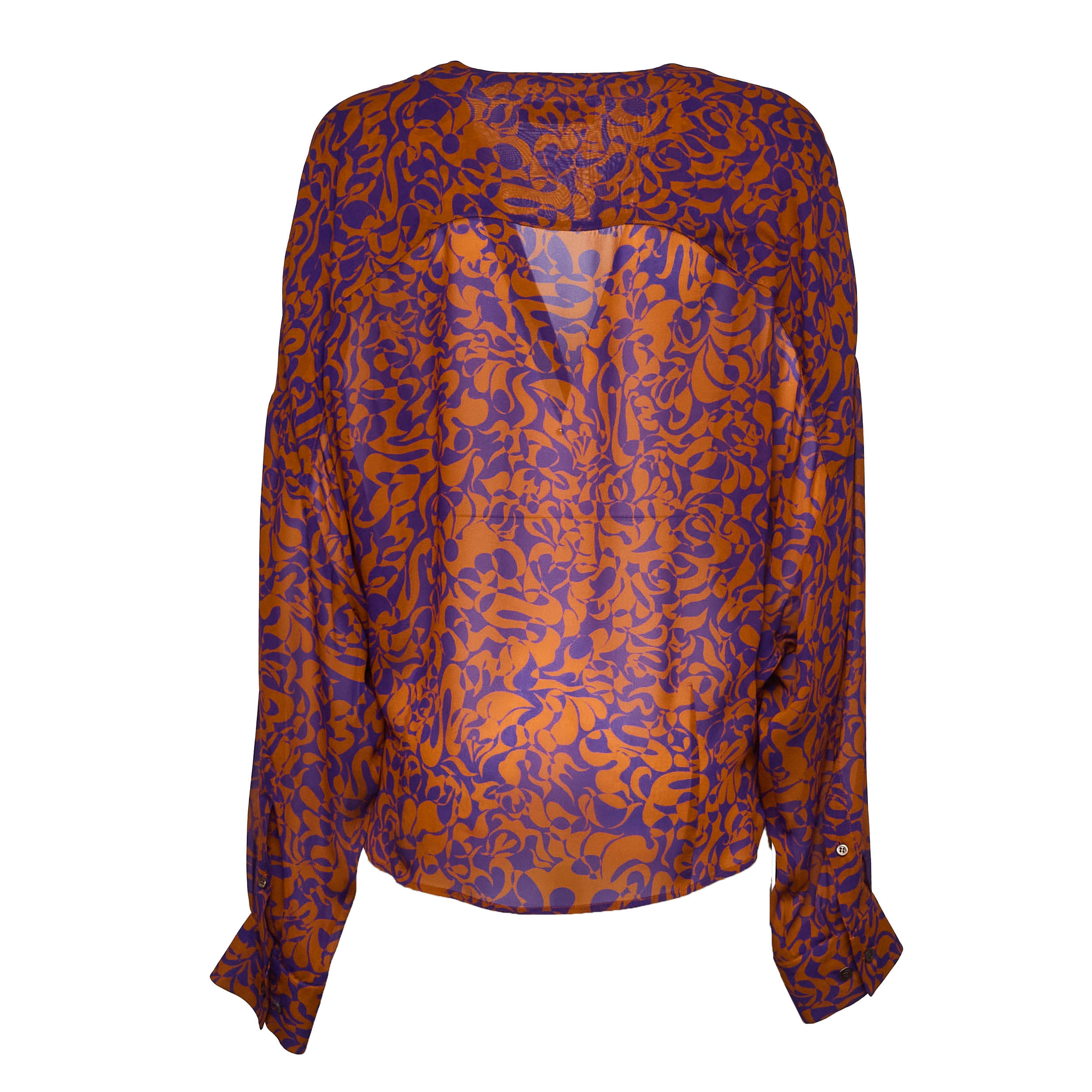 Camiel Dotted Squiggle Print Shirt