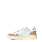 Sneakers Medalist Low In Pelle Soft, Suede Bianco, Phard