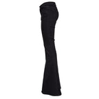 Jeans Karen Super Skinny Bootcut In Denim Stretch 10 Oz