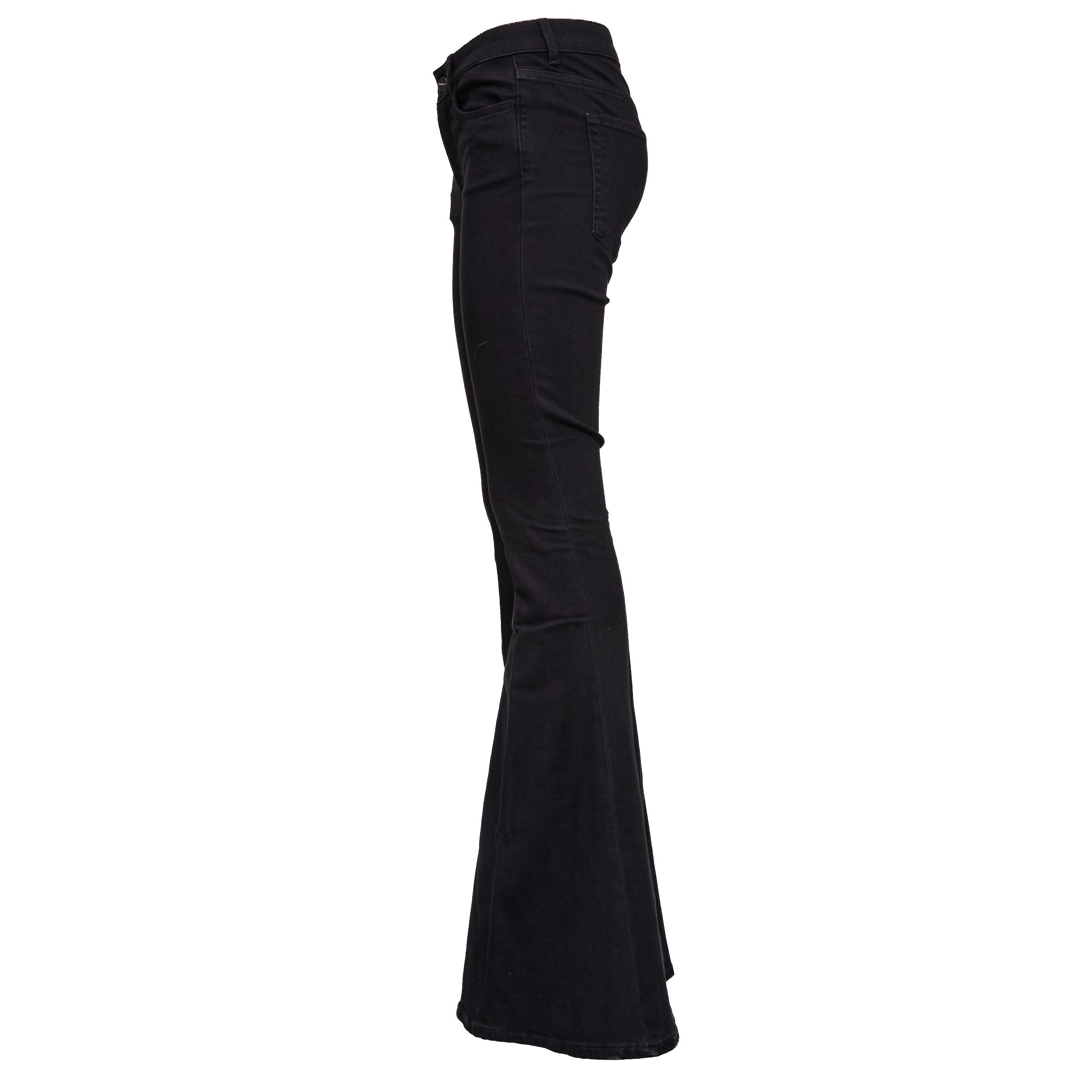 Jeans Karen Super Skinny Bootcut In Denim Stretch 10 Oz
