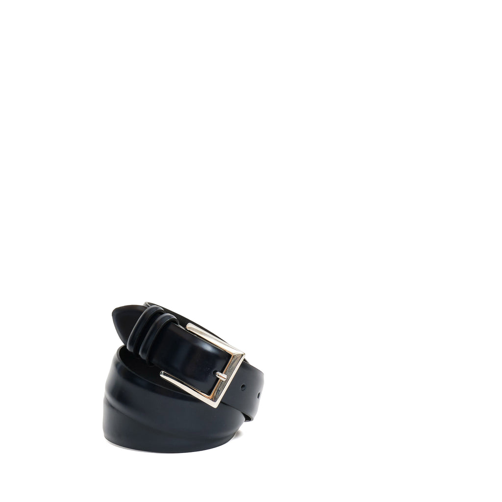 Cintura Classica Calf In Pelle 3 Cm