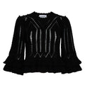Norma Frilly Cotton Pullover
