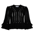 Norma Frilly Cotton Pullover