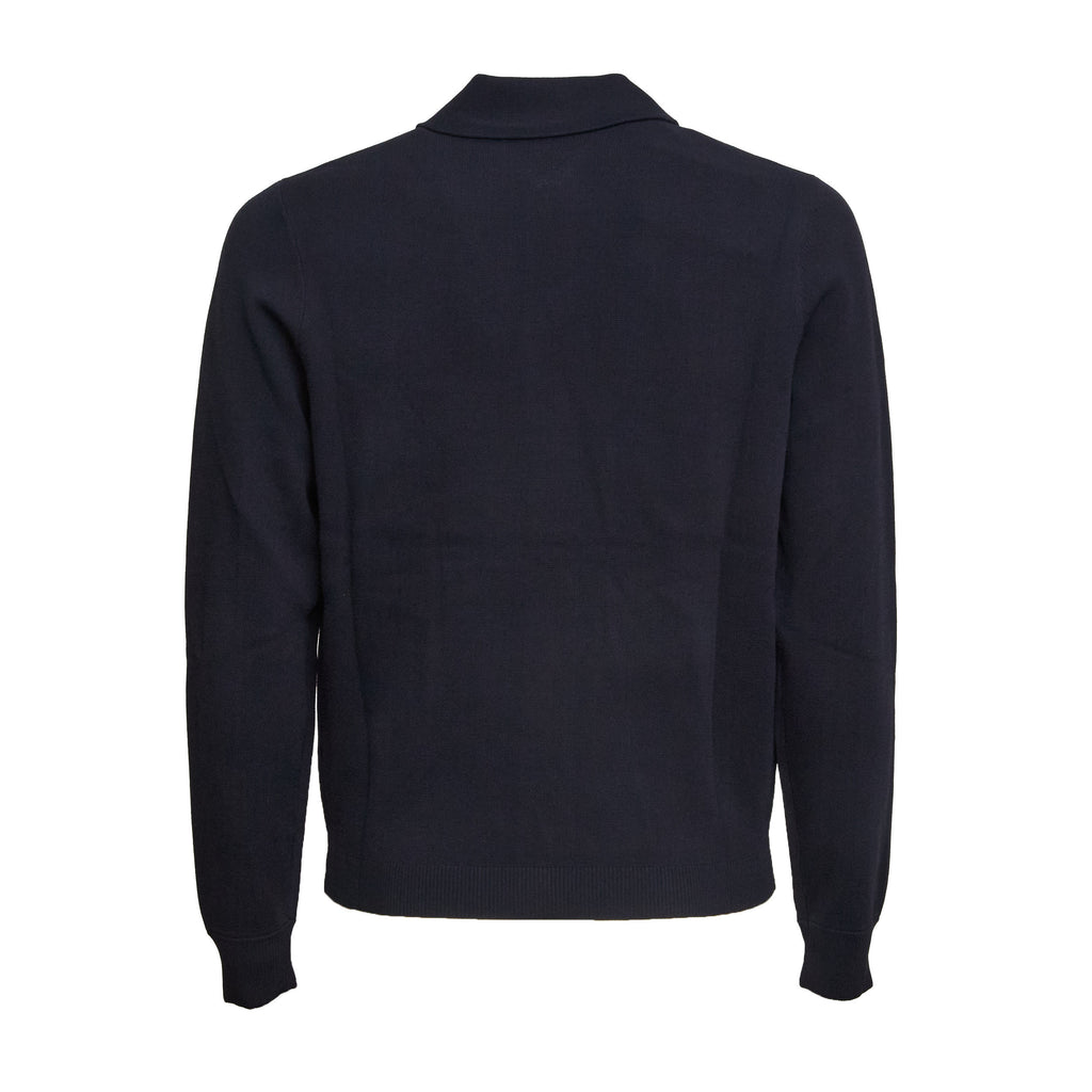 Giacca Lavorata A Maglia Stile Tennis Con Zip