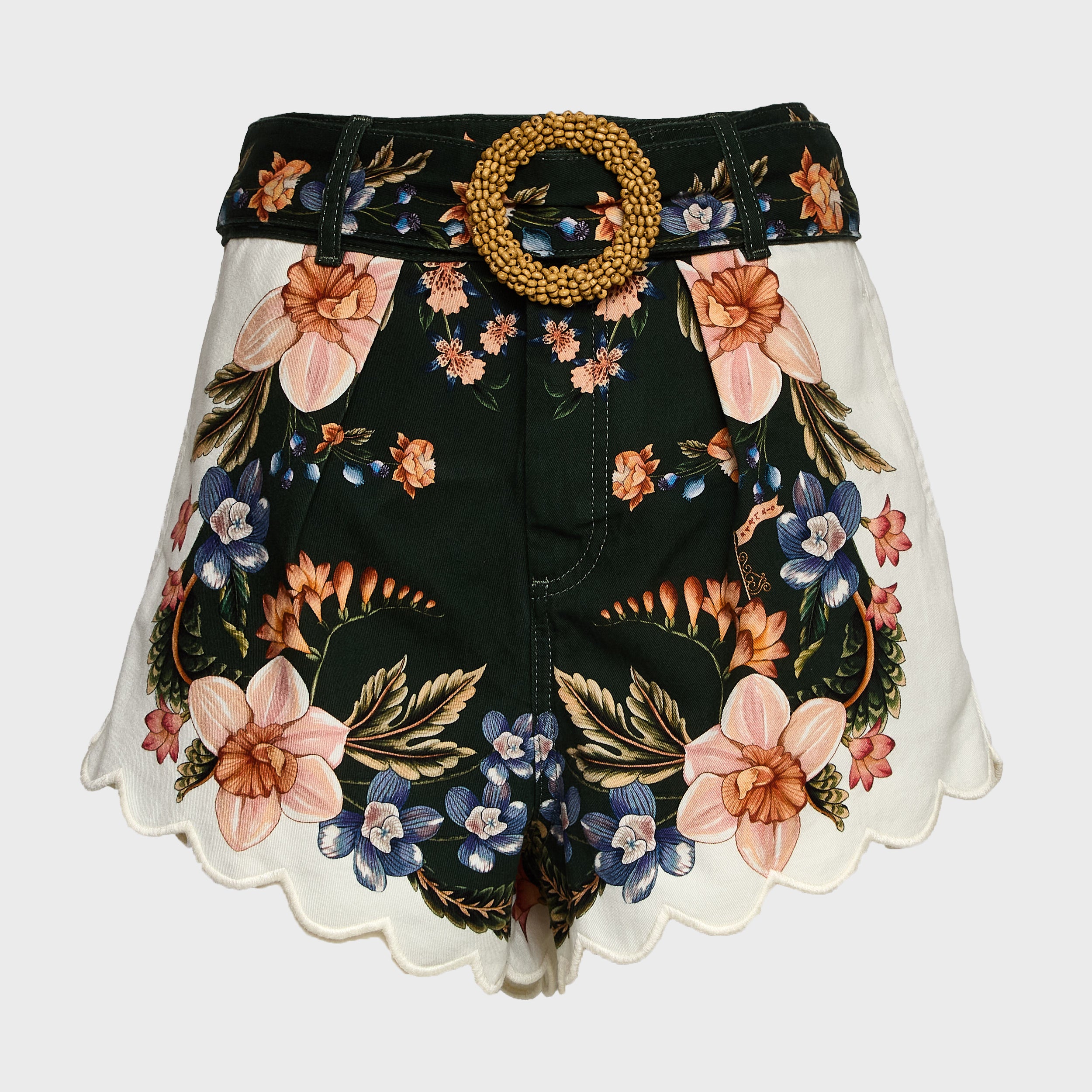 Berry Garden Twill Shorts