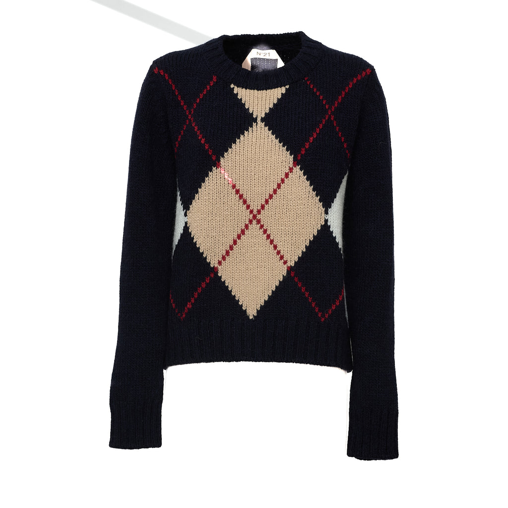 Maglia Rombi Girocollo