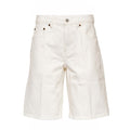Bermuda In Denim Rigido