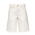 Bermuda In Denim Rigido