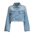 Giubbino Regular In Denim Stretch Blu 11 Oz