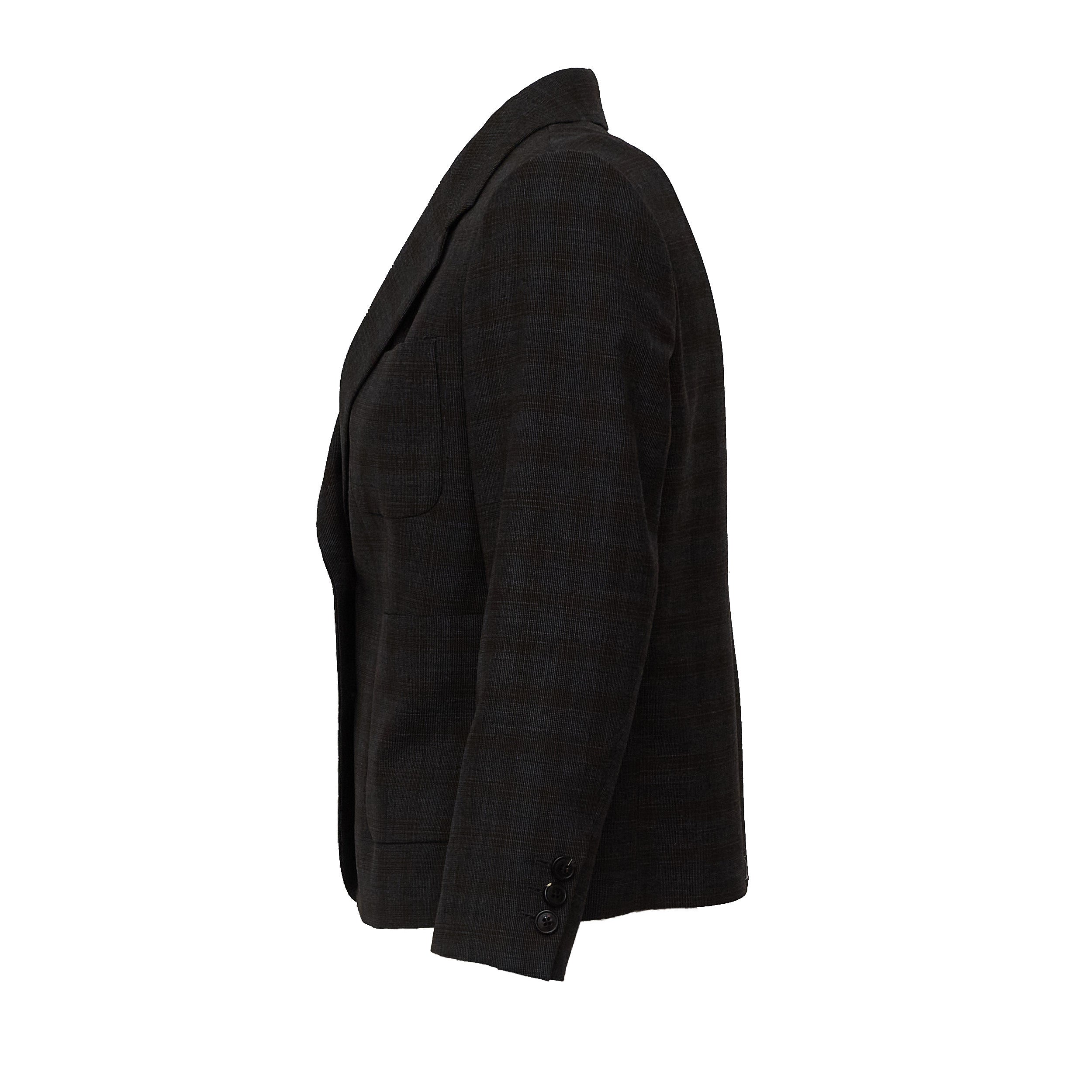 Bamis Jacket Yarn Dyed Abstract Check Wool
