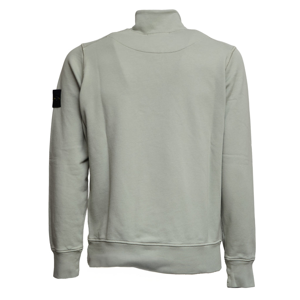 Felpa Mezza Zip Organic Cotton Fleece
