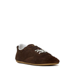 Tb.24 Suede Chocolate Brown Leather Sneakers