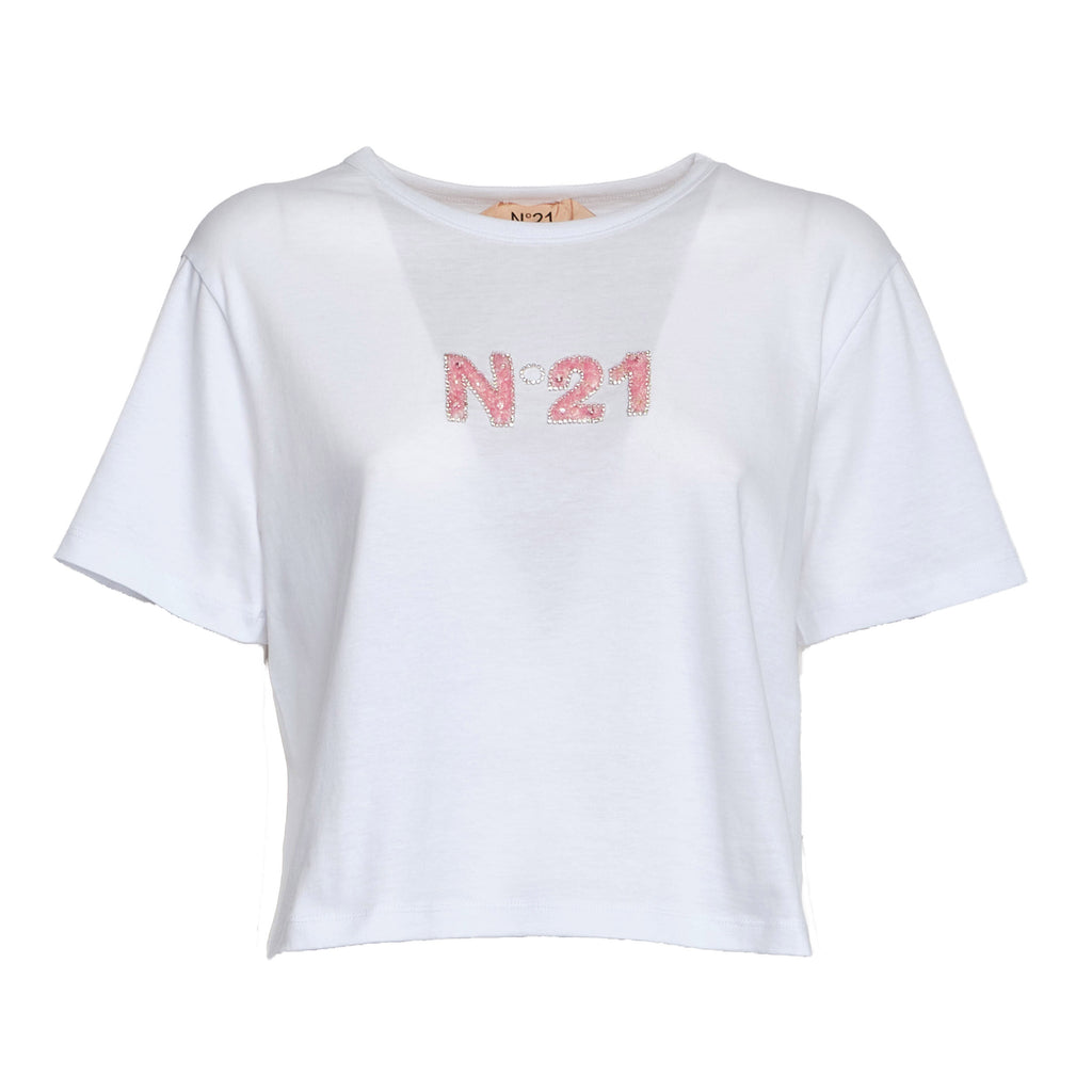 T-Shirt Con Logo N°21