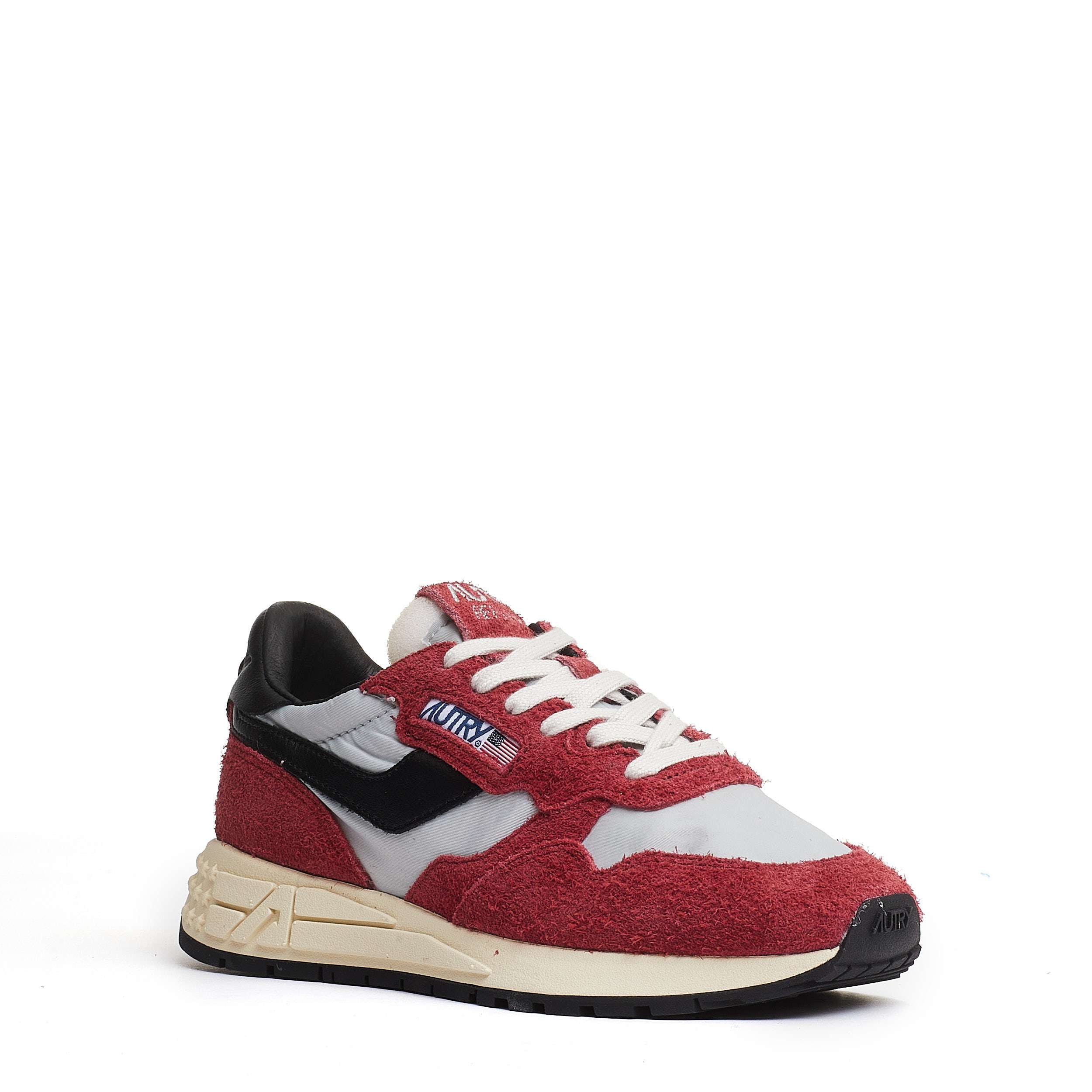 Sneakers Reelwind Low In Nylon, Suede E Mesh