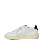 Sneakers Medalist Low In Pelle Bianca, Nera