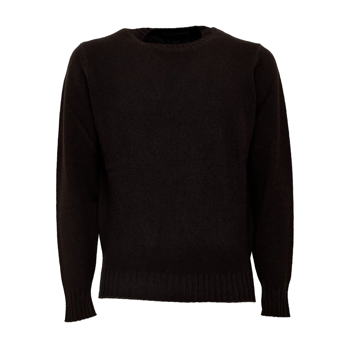 Maglia Girocollo In Lana, Cashmere