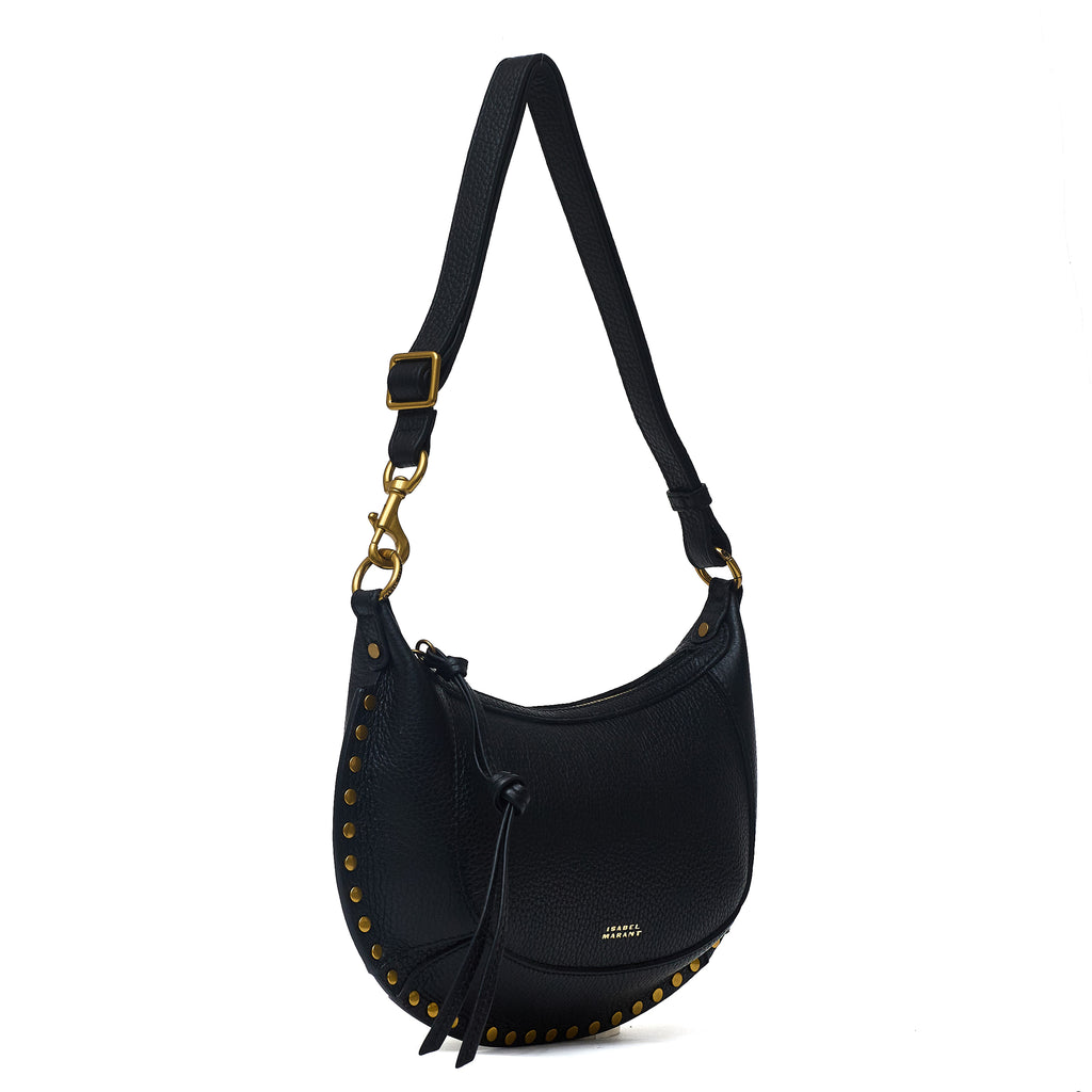 Oskan Moon Grain Leather Shoulder Bag
