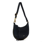 Oskan Moon Grain Leather Shoulder Bag