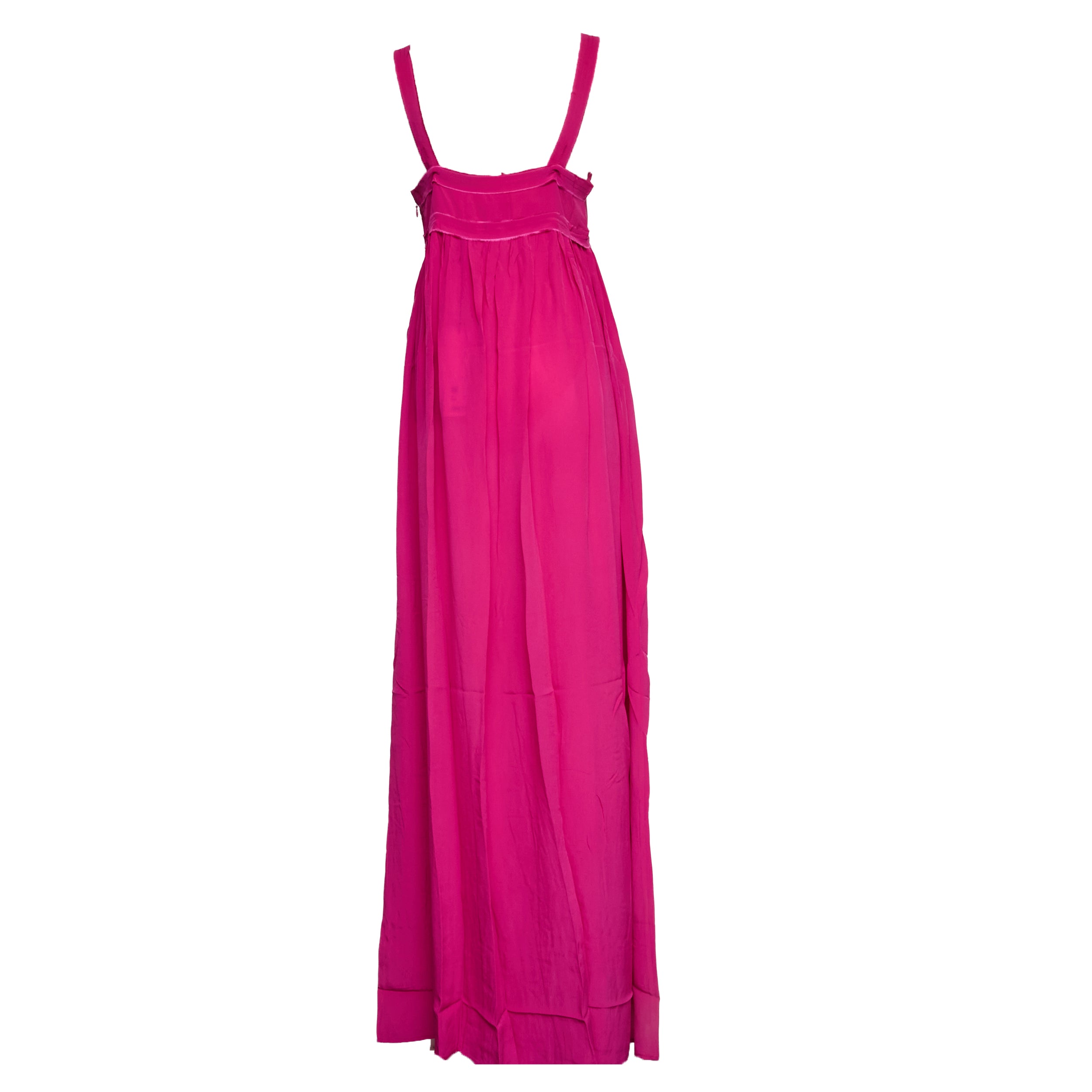 Jacobean Maxi Babydoll Dress
