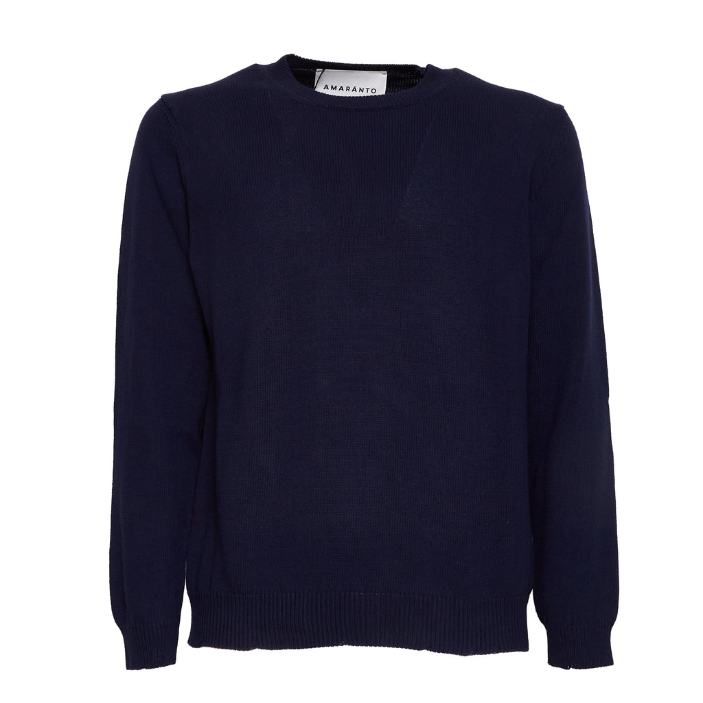 Maglia Girocollo In Cotone