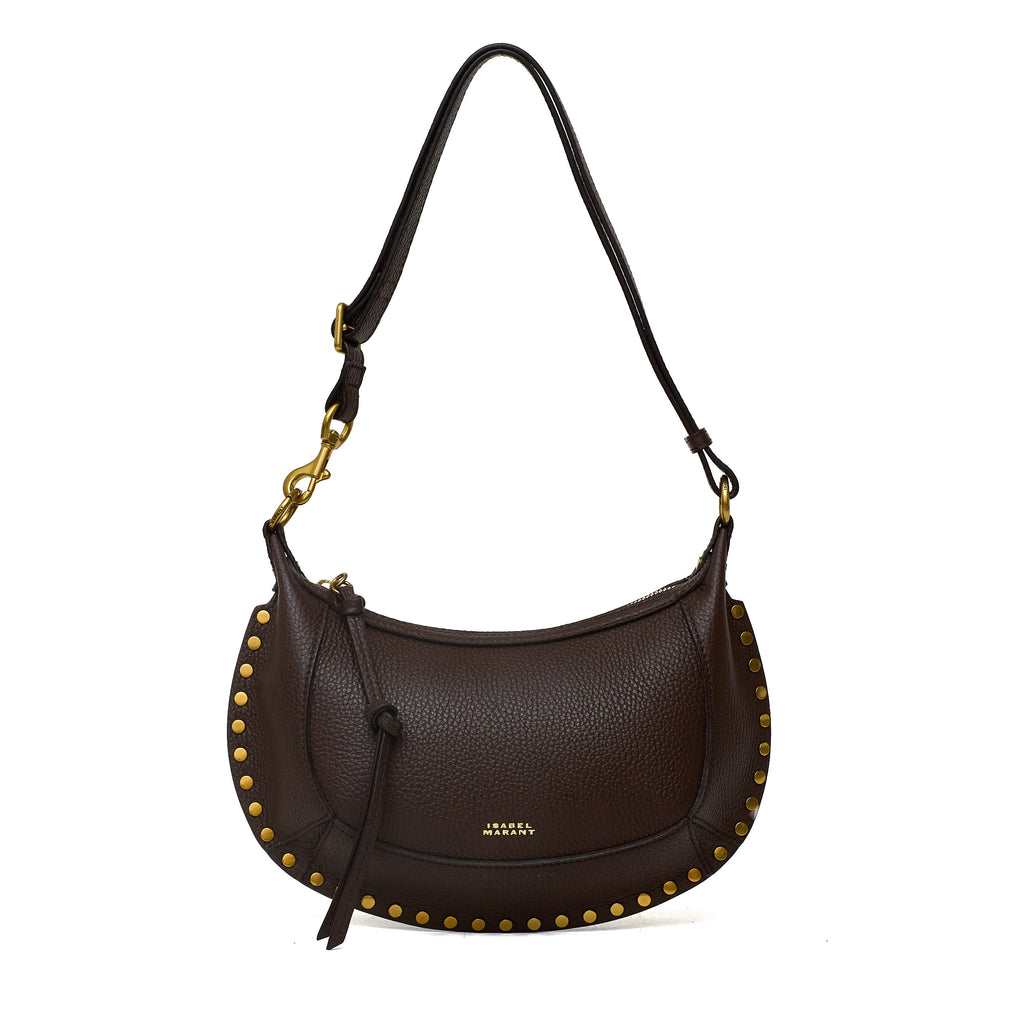 Oskan Moon Grain Leather Shoulder Bag