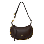 Oskan Moon Grain Leather Shoulder Bag