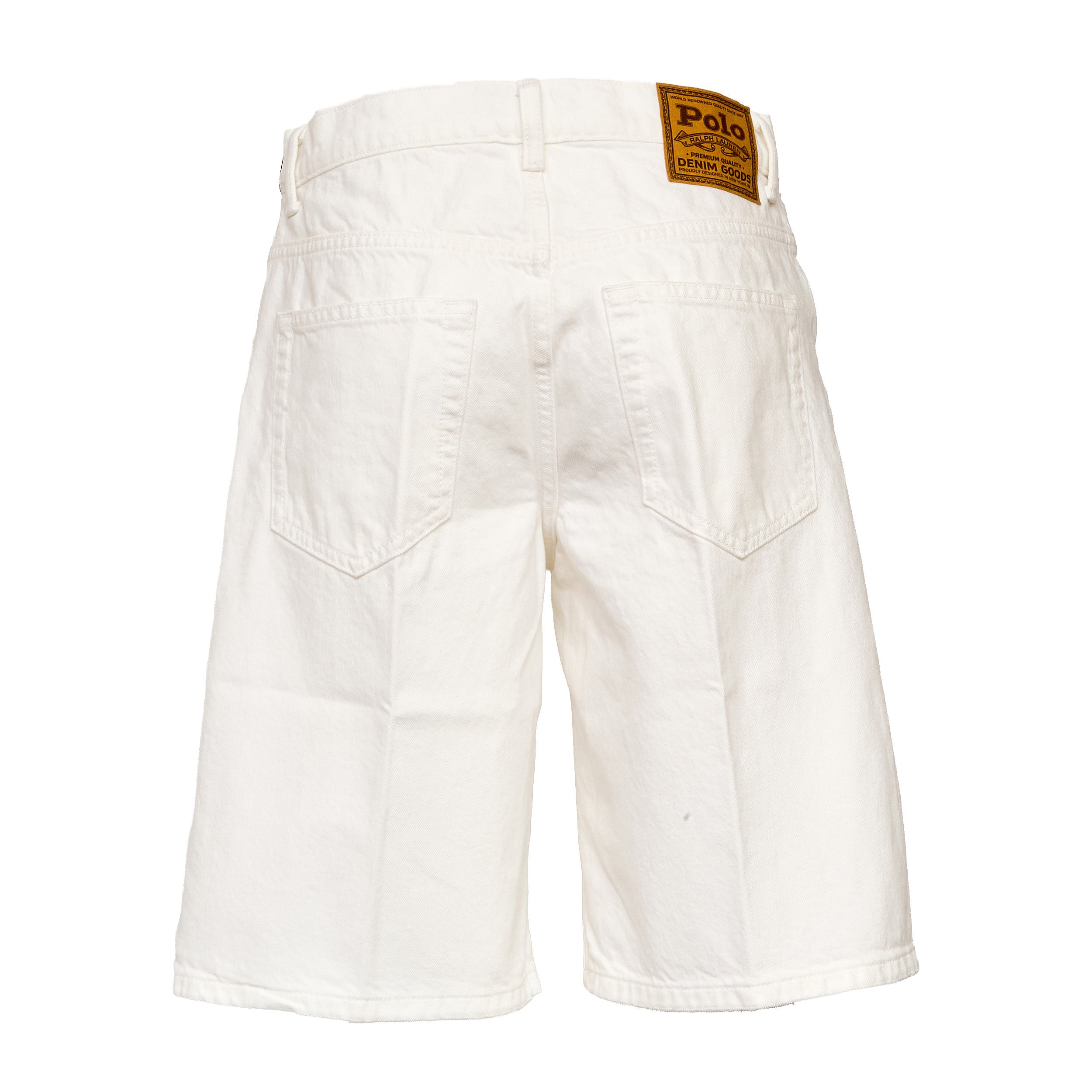 Bermuda In Denim Rigido