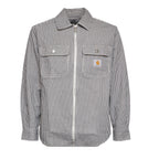 Mercer Shirt Jac Hickory Stripe