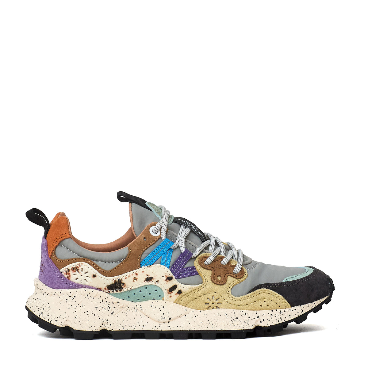 Sneakers Yamano 3 Uni Suede, Pony Hair, Nylon