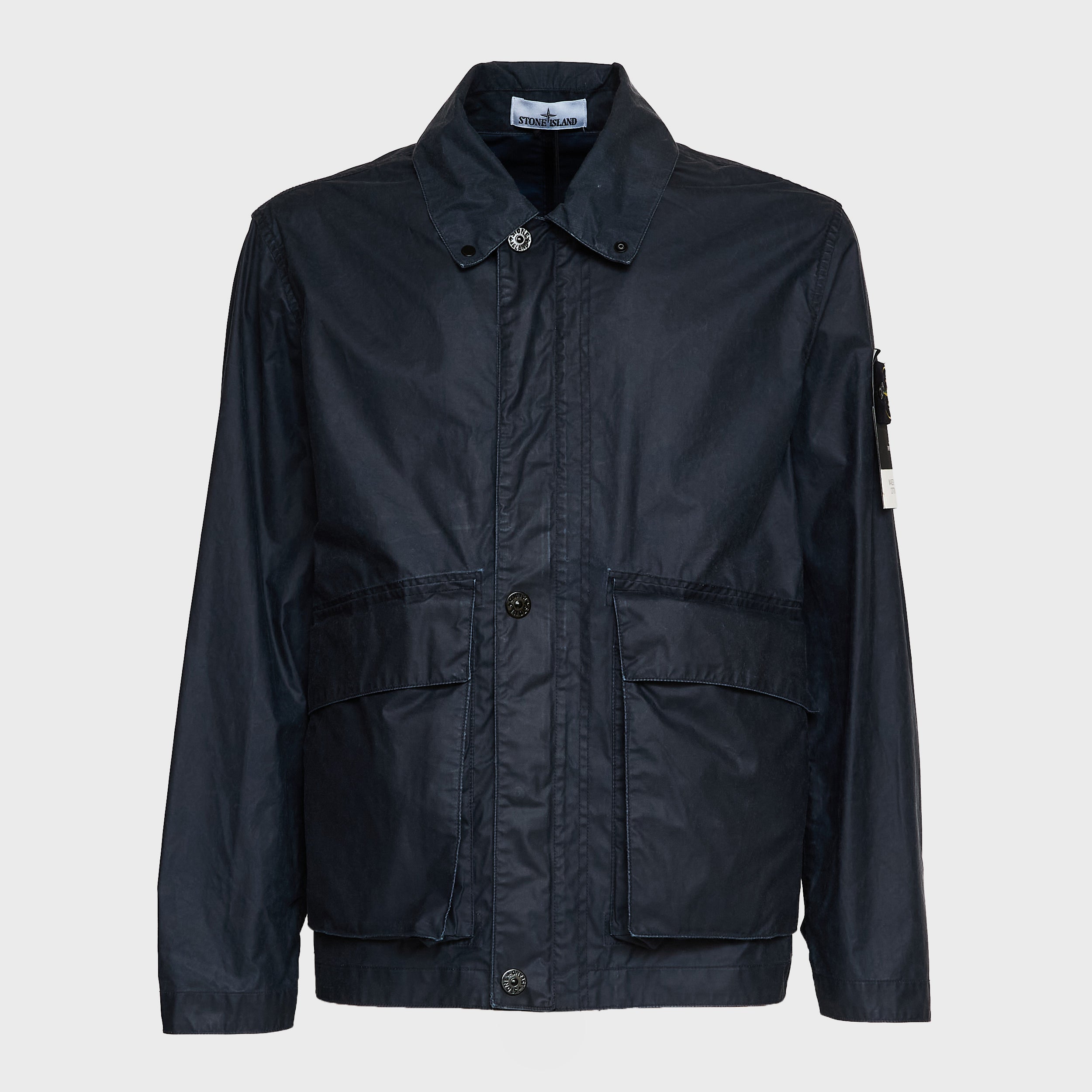 Waxed Pigment Cotton Tela Jacket